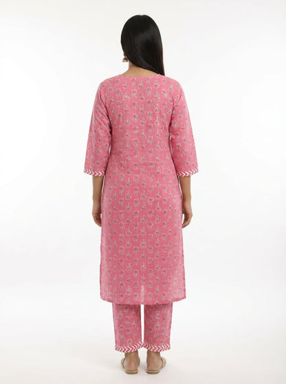 Meher Pink Charm Kurta Set